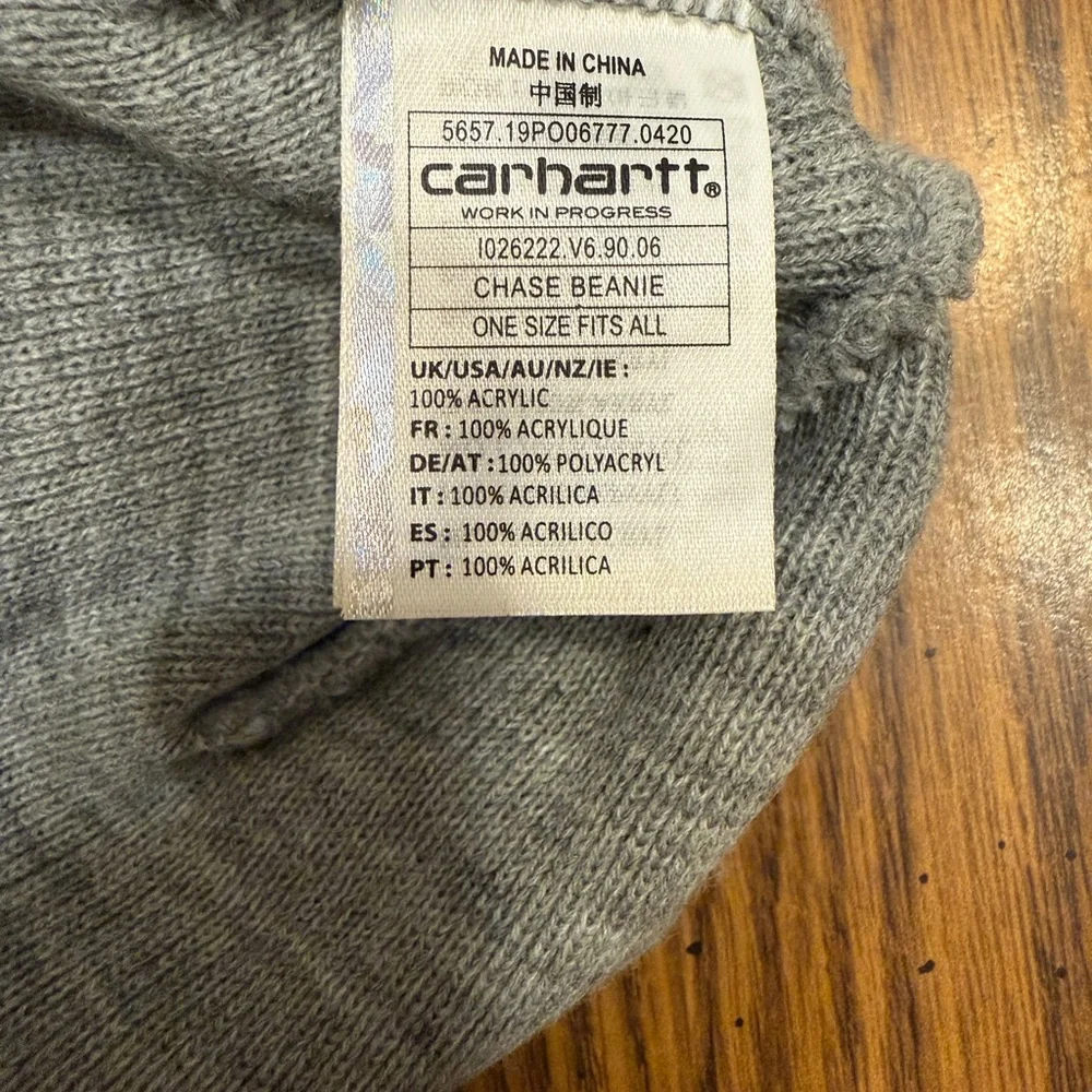 Carhartt Kids Chase Gray Beanie